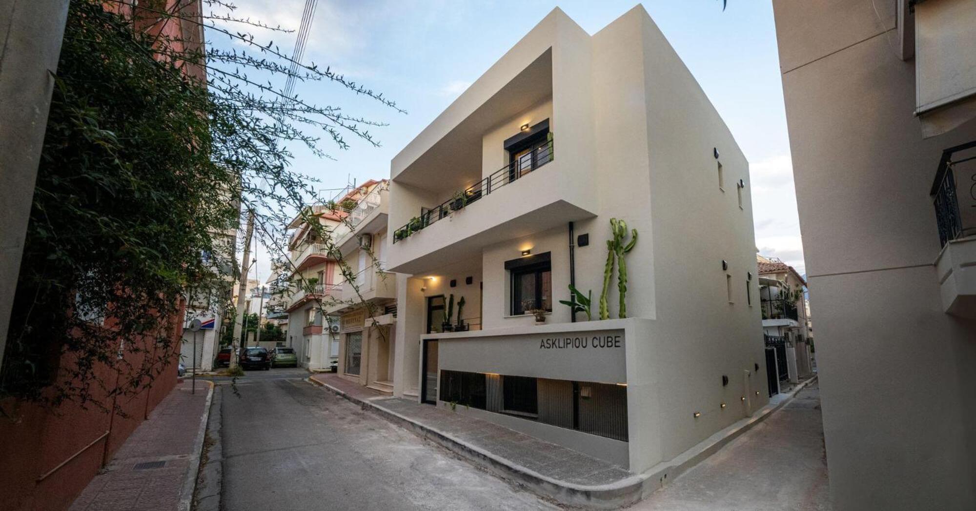 Asklipiou Cube - Kalamata Mediterranean Suites Exterior photo